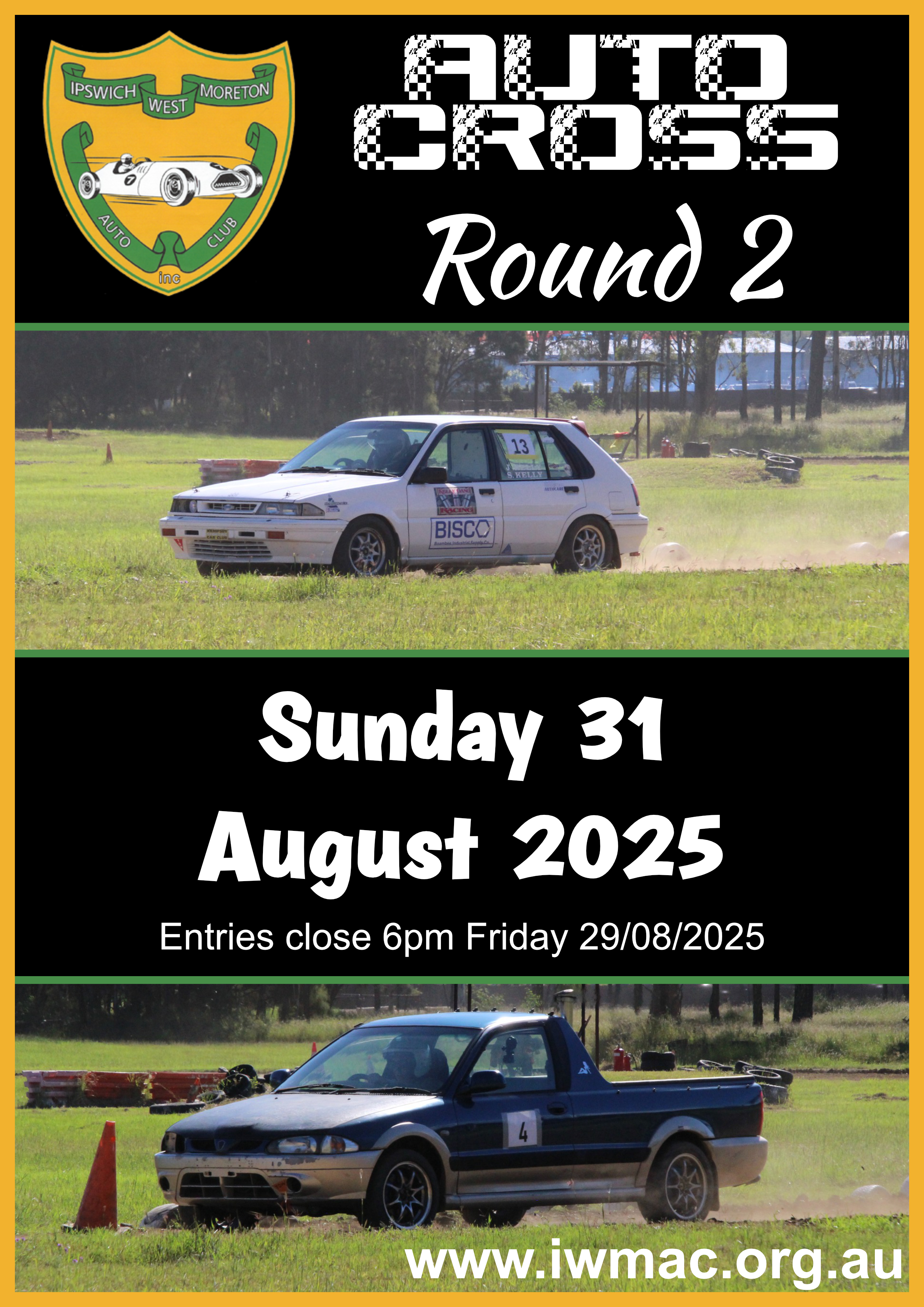 Poster Auto Cross Round 2 31 Aug 2025 002